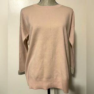 NWT Vince Pink Long Sleeve Pullover Crew Neck Sweater